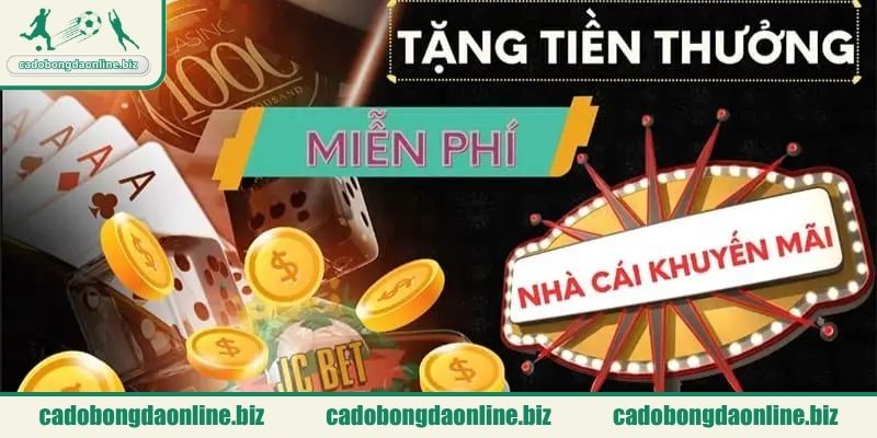 Một số dạng ưu đãi phổ biến mà nhà cái sử dụng